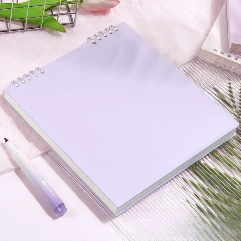 Flip Notepad Grid Notebooks B5 Diary Leaf Notebook Sketch Book Stationery Journal Writing Pads Office School Supplies