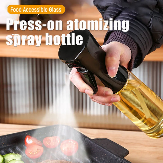 300ml Oil Spray Bottle Kitchen Cooking Olive Oil Dispenser Camping BBQ Baking Vinegar Soy Sauce Sprayer Containers